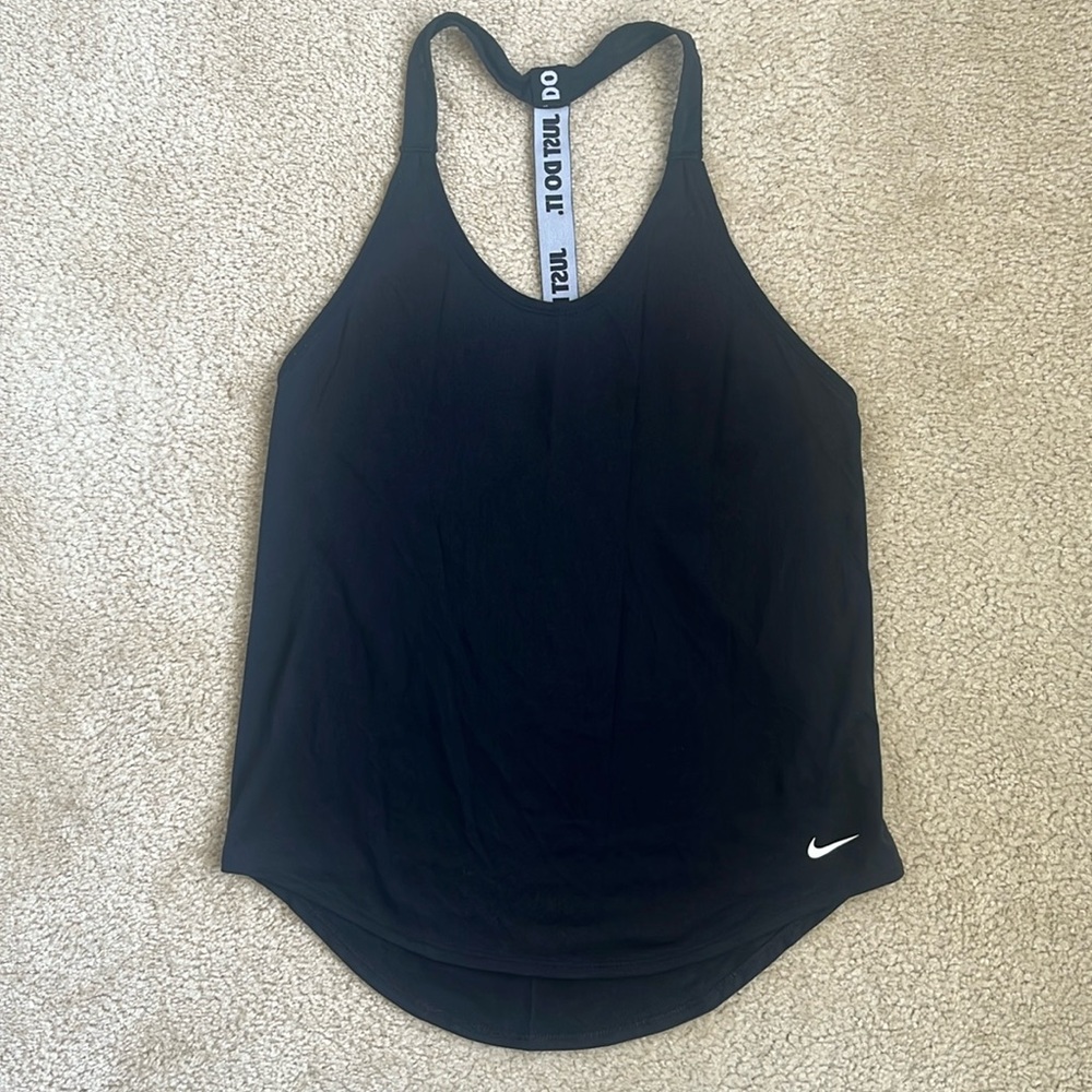 Nike Just Do It Dri-fit Racerback Tank Top in Women's XS Small